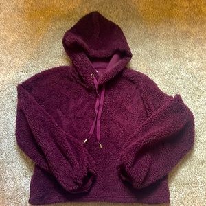Sherpa hoodie
